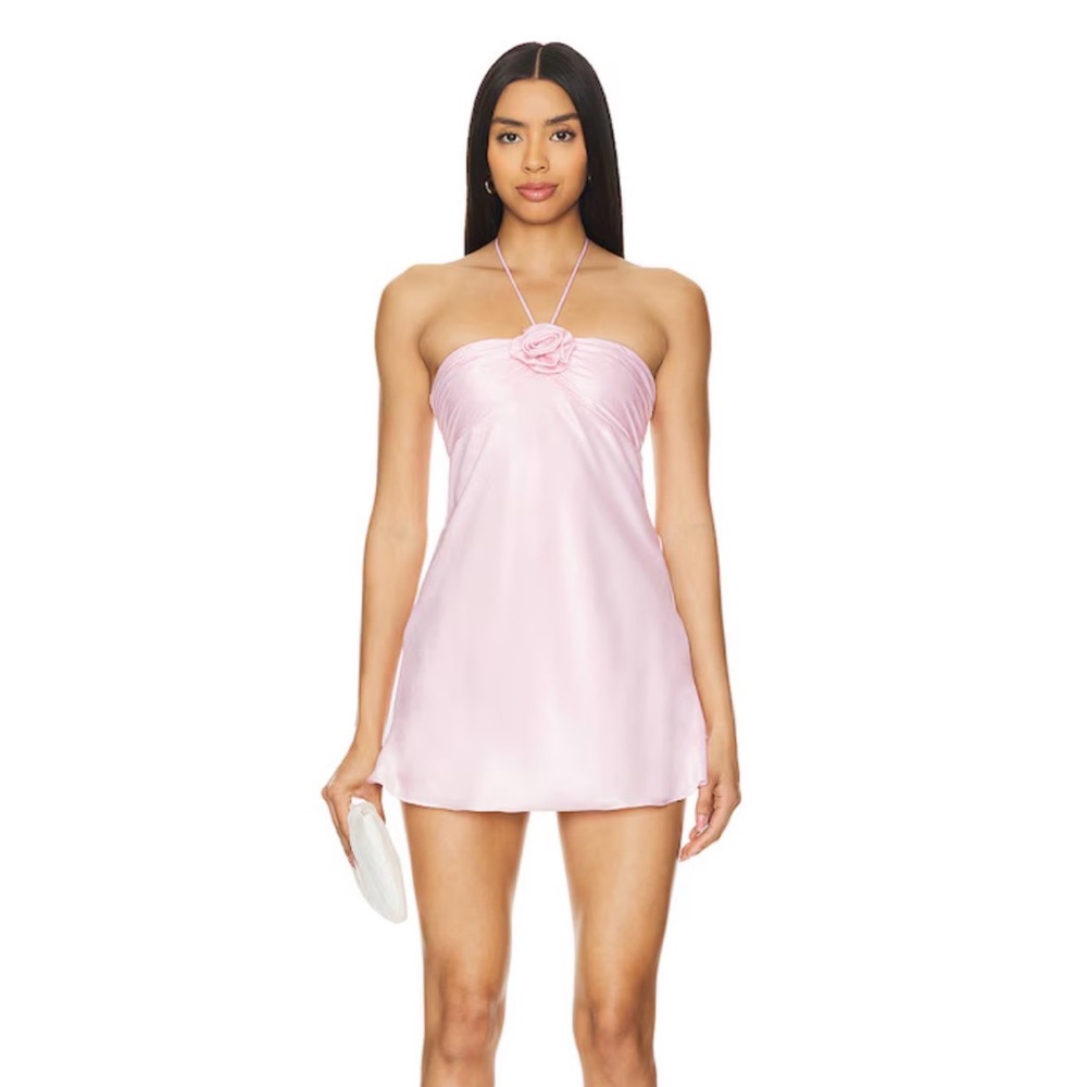 Revolve pink mini dress